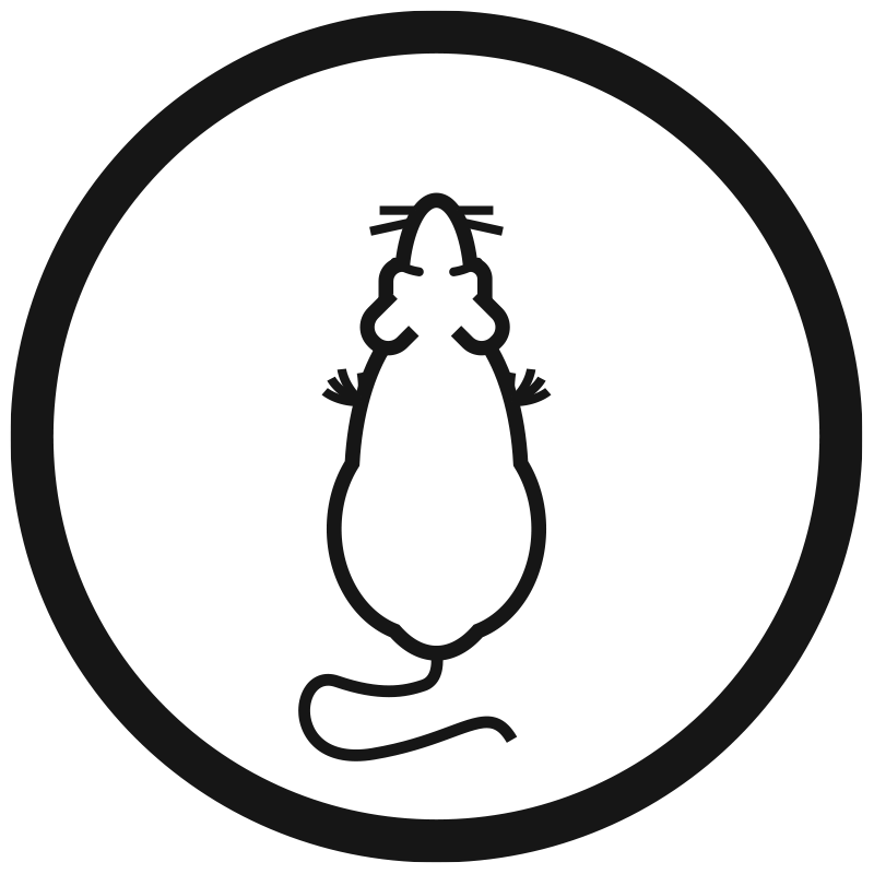 rat circle icon